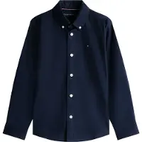 Tommy Hilfiger Skjorte - Oxford - Dark Blue - - 8 år (128) - Skjorte