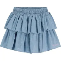 Tommy Hilfiger Skjørt - Chambray - Denim Blue - - 16 år (176) - Skjørt