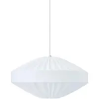 PR Home Edith pendellampe, Ø 50 cm, bomull, hvit