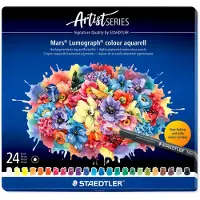 Staedtler Mars Lumograph 24 Pcs Blyant