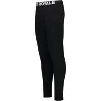 Mons Royale Cascade Merino Base Layer, Stillongs, Herre, Black