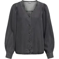 Object V-hals Knapp Bluse