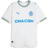 Puma Olympique de Marseille 26/27 Home Jersey Authentic Men, Sport, White/Royal, XL