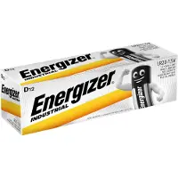Energizer Industrual Pro D Lr20 1.5v 12 Pcs Knappbatteri