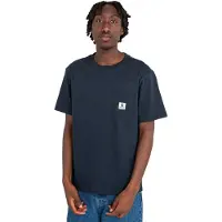 Element Basic Pocket Label T-skjorte blå