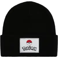 Name it Lue - Strikk - NkmOris Pokémon - Svart - - 51-52 cm - Lue