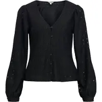 Vila Laila Langermet Bluse