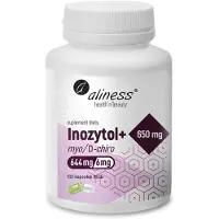 Aliness Myo-/D-chiro-inositol 650 mg + B6 x 100 vegetabilske kapsler