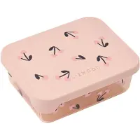 Liewood Snackboks - Ako - 3550 ml - Cherry Heart/Rosey - - OneSize - Matboks