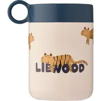 Liewood Termisk beholder - Kiani - 350 ml - Tiger/Sandy - - OneSize - Termo flaske