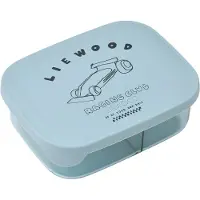 Liewood Matboks - Arthur - 850 ml - Race Cars/Strand Blue - - OneSize - Matboks