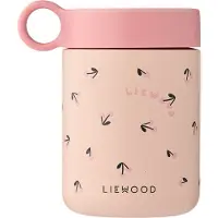 Liewood Termisk beholder - Kiani - 350 ml - Mini Cherry Heart/Ro - - OneSize - Termo flaske