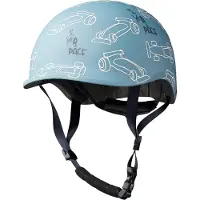 Liewood Sykkelhjelm - Milly - Race Cars/Strand Blue - - 44-47 cm - Sykkelhjelm