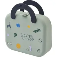 Liewood Matboks - Silikon - Elara - Play/Dusty Peppermynte - - OneSize - Matboks