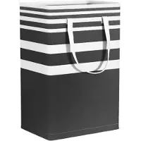 Jojomino 75L Laundry Basket Bag,Waterproof Washing Baskets,Collapsible Laundry Hamper with Extended Handles for Clothes Toys, B