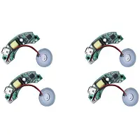 Semoic 4Pcs 5V Humidifier Driver Board Mist Maker Atomization Discs Stable Ultra Fine Low Power Spray Circuit Accessories