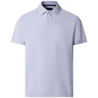 Hackett for man. HM5600203 Slim-fit lilac logo polo shirt (L), Casual, Purple, Cotton, Classic, Short sleeve