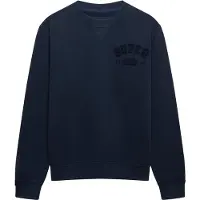 Superdry for man. M2014483A Navy Blue Vintage Athletic Tonal Crew Sweatshirt (XL), Casual, Cotton