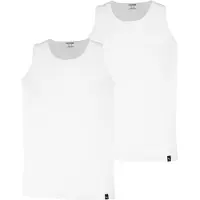 Puma Men's Tank Tops (2-Pack), Clothing, White, M