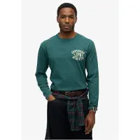 Superdry Athletic Ess Langarmet T-skjorte