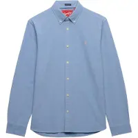 Superdry Preppy Oxford Skjorte Med Lange Ermer