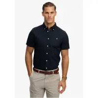 Superdry Preppy Oxford Kortarmet Skjorte