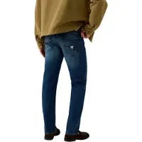 GUESS for man. M6YAN2D1476 Dark Blue Angels Jeans (32), Casual, Cotton, Denim