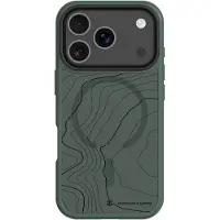 Tactical iPhone 17 Pro/18 Pro MagForce Hyperstealth Sika Hybrid-deksel - MagSafe-kompatibel - Skoggrønn