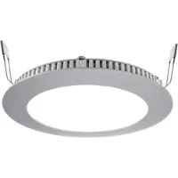 Deko-light 565085 LED-panel 8 LED innfellingslys EEK: G (A–G) LED (RGB) innebygd 7 W perle lysgrå (RAL 9022)