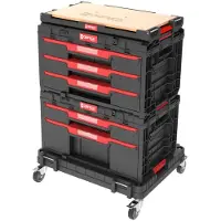 Qbrick SYSTEM ONE DRAWER WORKSHOP SET 4 skuffer