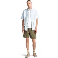 Timberland Stretch Poplin Kortarmet Skjorte