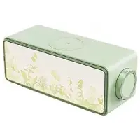 Torribaly Portable Wireless Charger 5.3 Speaker with 4000K Adjustable Warm Light, USB Charging and White Noise Options
