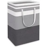 Exogio 75L Laundry Basket Bag,Waterproof Washing Baskets,Collapsible Laundry Hamper with Extended Handles for Clothes Toys, A