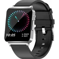 INF Smartklokke med EKG, puls, søvnmonitor Silver