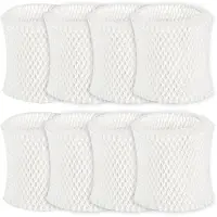 Melitt 8pcs Humidifier Filters for Canopy Bedside,Replacement Filters for Canopy Bedside Humidifiers, Wood Pulp Paper Filter