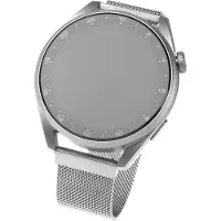 FIXED - Sløyfe for smart armbåndsur - 20 mm, quick release - sølv