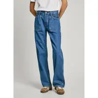 Pepe Jeans for woman. PL205025 Jeans W11 Reverse Lw blue (24/32), Casual, Cotton, Denim, Sustainable