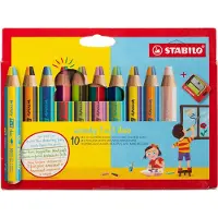 Stabilo Woody Duo 882/10-2 Blyant 10 Enheter