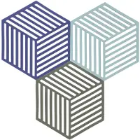 Zone Hexagon Trivets-3 Pieces Gryteunderlag