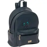 Safta Stitch Gray 9l 24x28x12 Cm Mini Ryggsekk