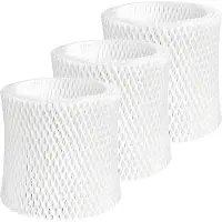 Melitt Humidifier Wicking Replacement Filter for Canopy Bedside Humidifier,Wood Pulp Paper Filter,Humidifier Filters 3pcs