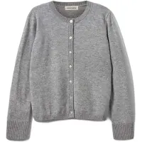 Sofie Schnoor Young Cardigan - Strikk - Ull - Grey Melange - - 8 år (128) - Cardigan