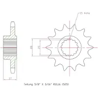 HiFlo Honda Hfa1608 Luftfilter