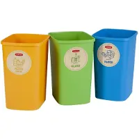Curver kurvsett 3x10L Eco Friendly
