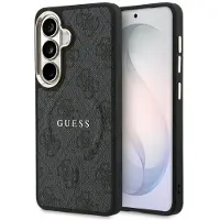 GUESS Samsung Galaxy S26+ 4G Gold Frame-deksel - MagSafe-kompatibel - Svart