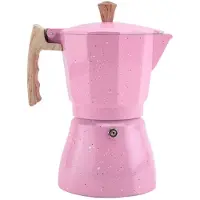 Jojomino Latte Mocha Coffee Maker Italian Moka Espresso Cafeteira Percolator Pot Stovetop Coffee Maker 300Ml