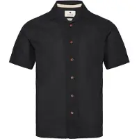 Anerkjendt Akleo Cot/Linen Skjorte svart