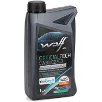 WOLF Officialtech C2/c3 Sae 5w-30 Motorolje 1l