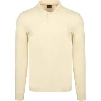 BOSS Polo Passerby Off-white Gul Størrelse
