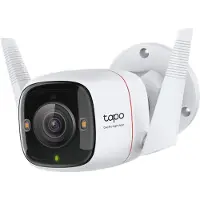 TP-LINK Tapo C325WB, IP-sikkerhetskamera, Inne & Ute, Trådløs, CE, FCC, RoHS, RCM, Vegg, Hvit
